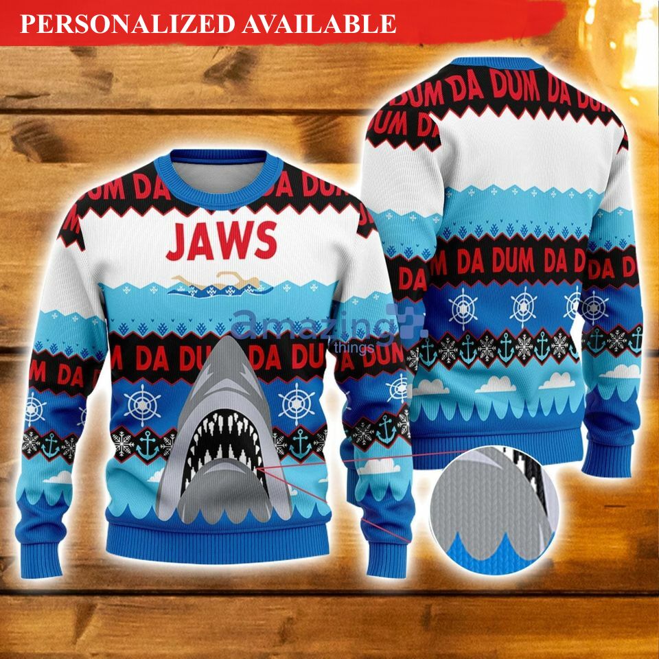 jaws halloween ugly sweater jaws ugly christmas sweater jaws movie ugly sweater 7364