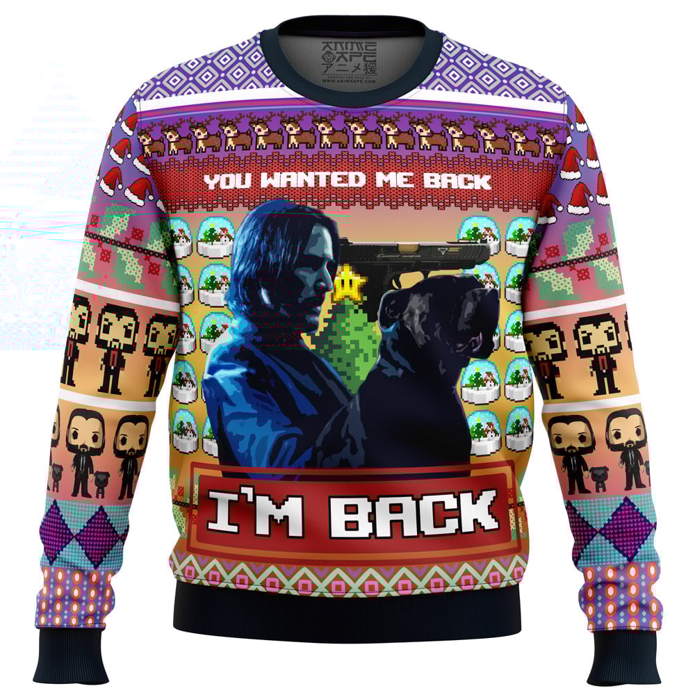 john wick Sweater front