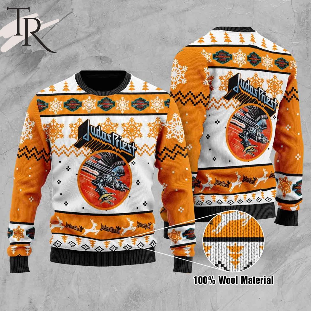 judas priest band sweater christmas 1 XKNfn