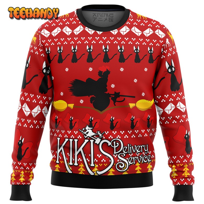kikis delivery service ugly christmas sweater svag1