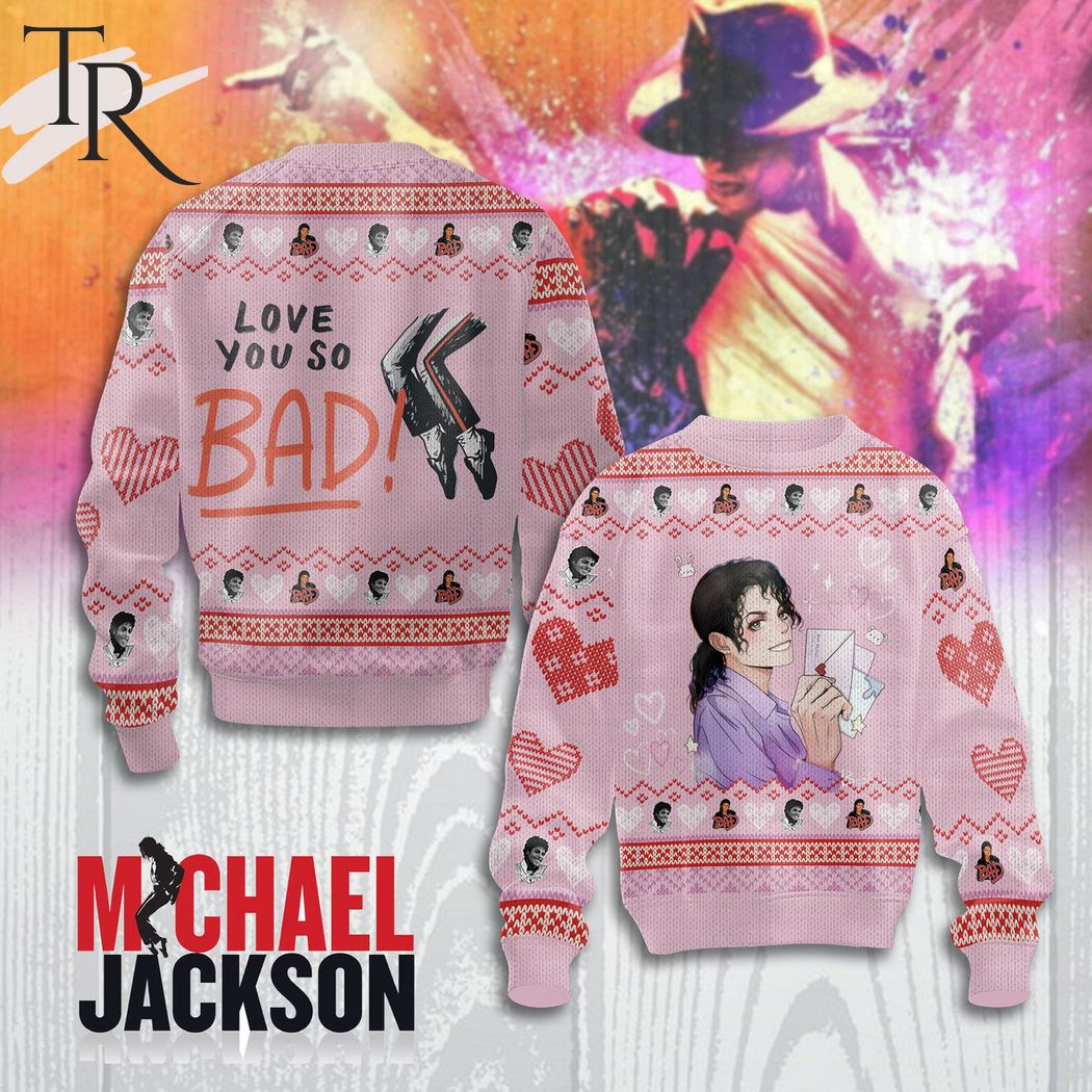 love you so bad michael jackson sweater 1 WkXfr