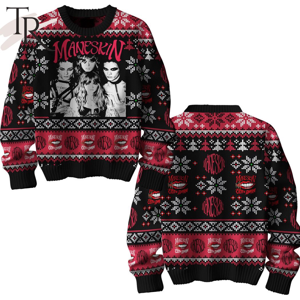 maneskin little buoni ugly sweater 1 8v911