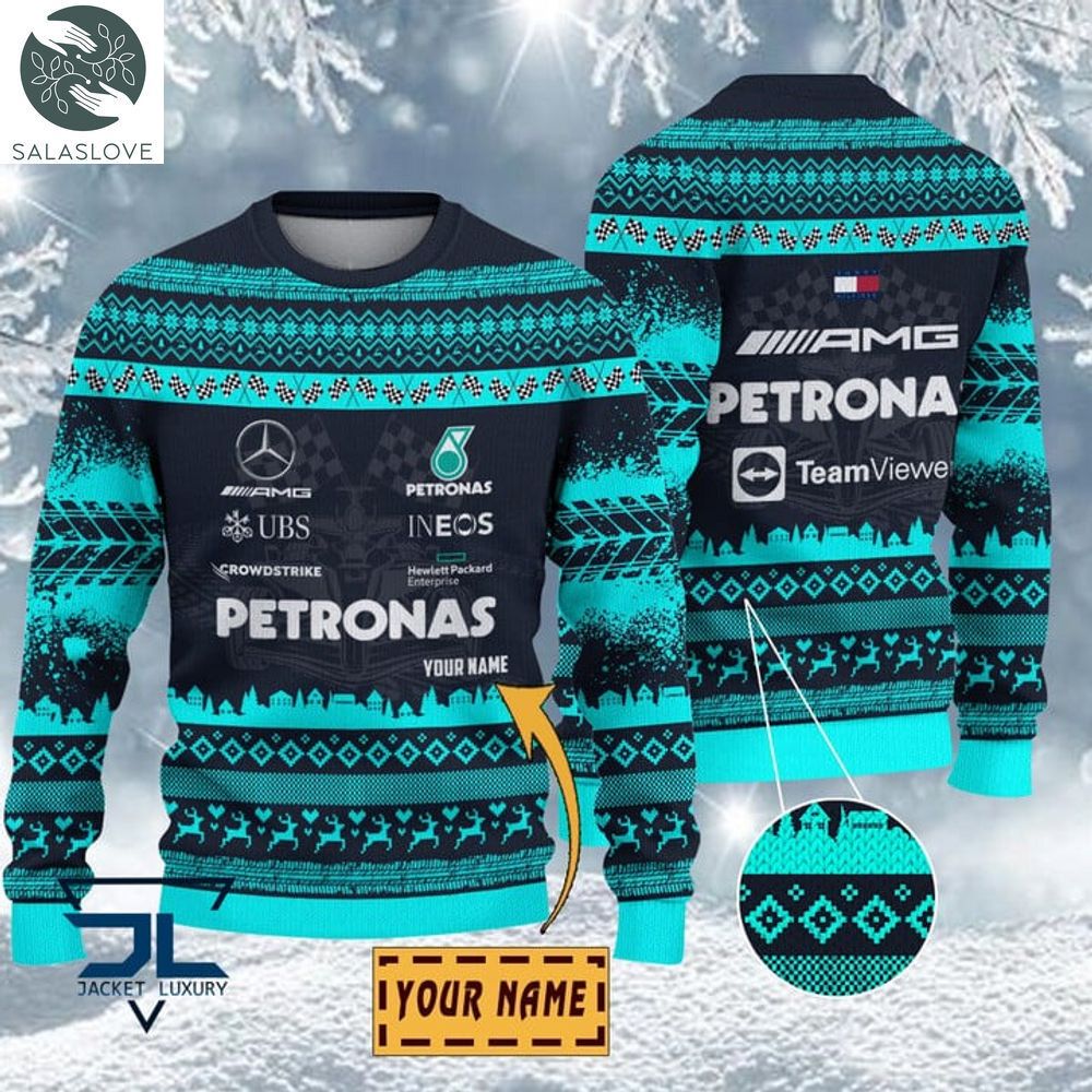 mercedes amg petronas f1 team ugly sweater for fan ht091111 1 wc5a5o