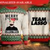 merry christmas team lasso ugly 3d sweater christmas gift 3946