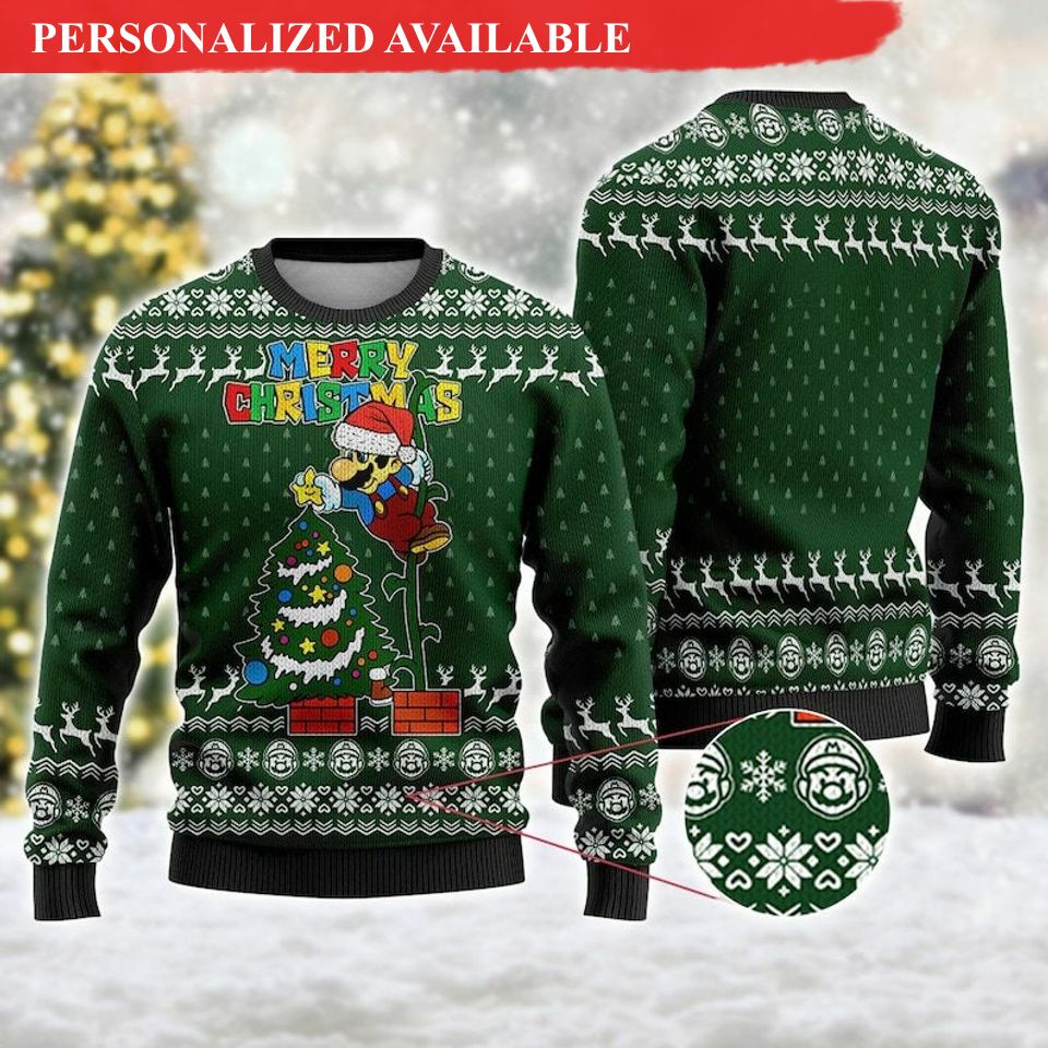 merry christmas ugly sweater cartoon movie ugly christmas sweater 6203