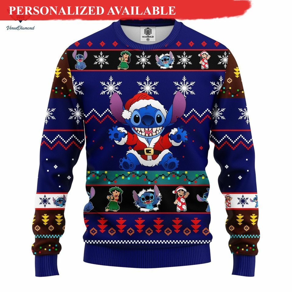 merry stitchmas ugly sweater christmas ugly sweater stitch woolen sweater 7389