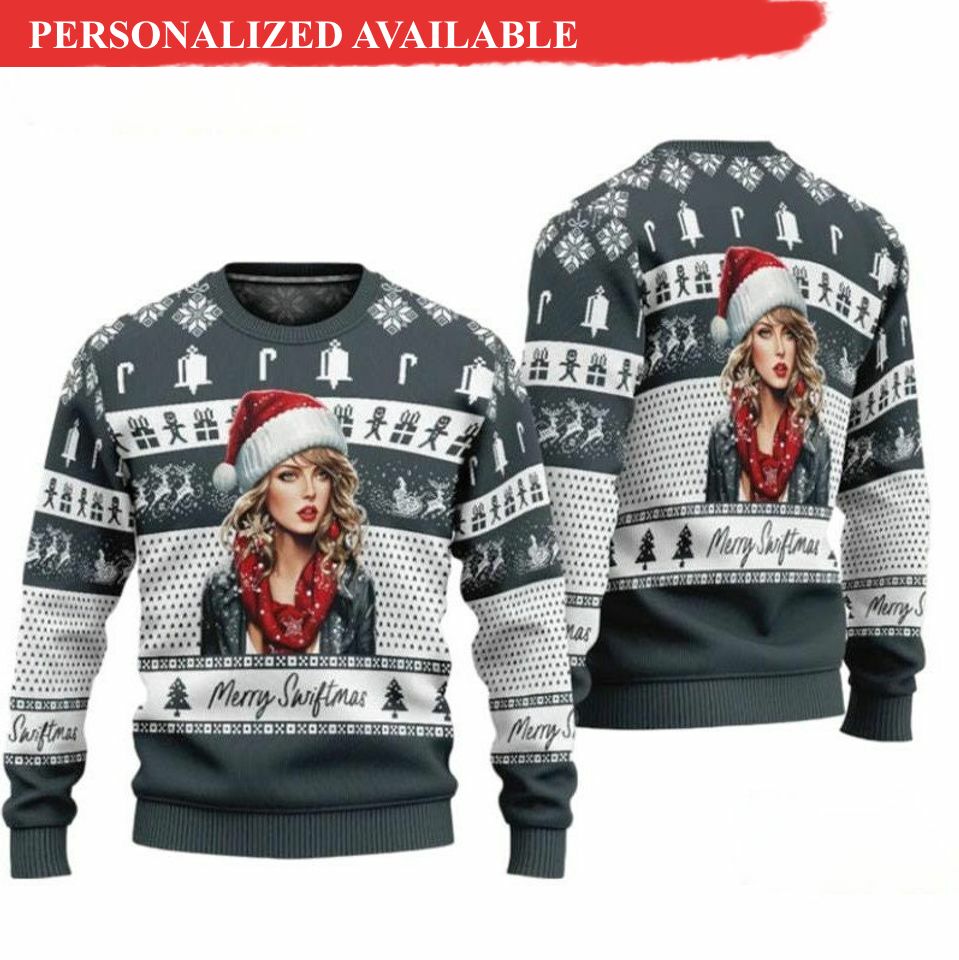 merry swiftmas the eras tour taylor ugly christmas sweater 3604