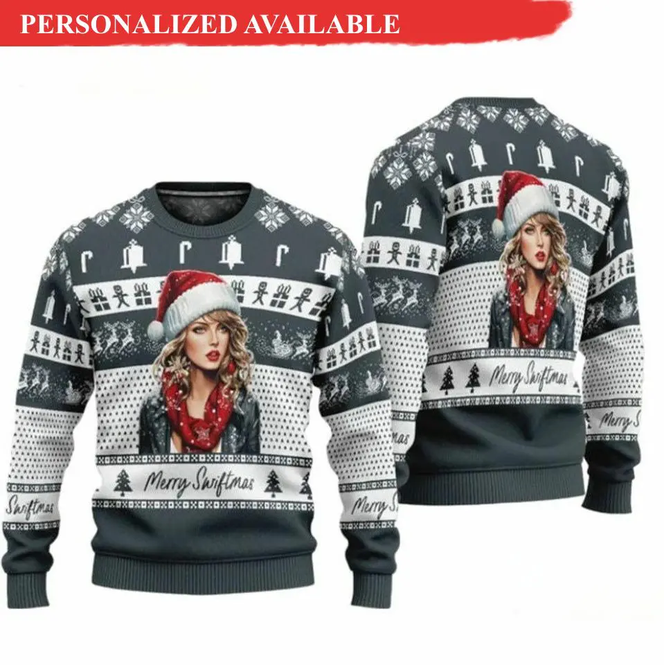 merry swiftmas the eras tour taylor ugly christmas sweater 3604