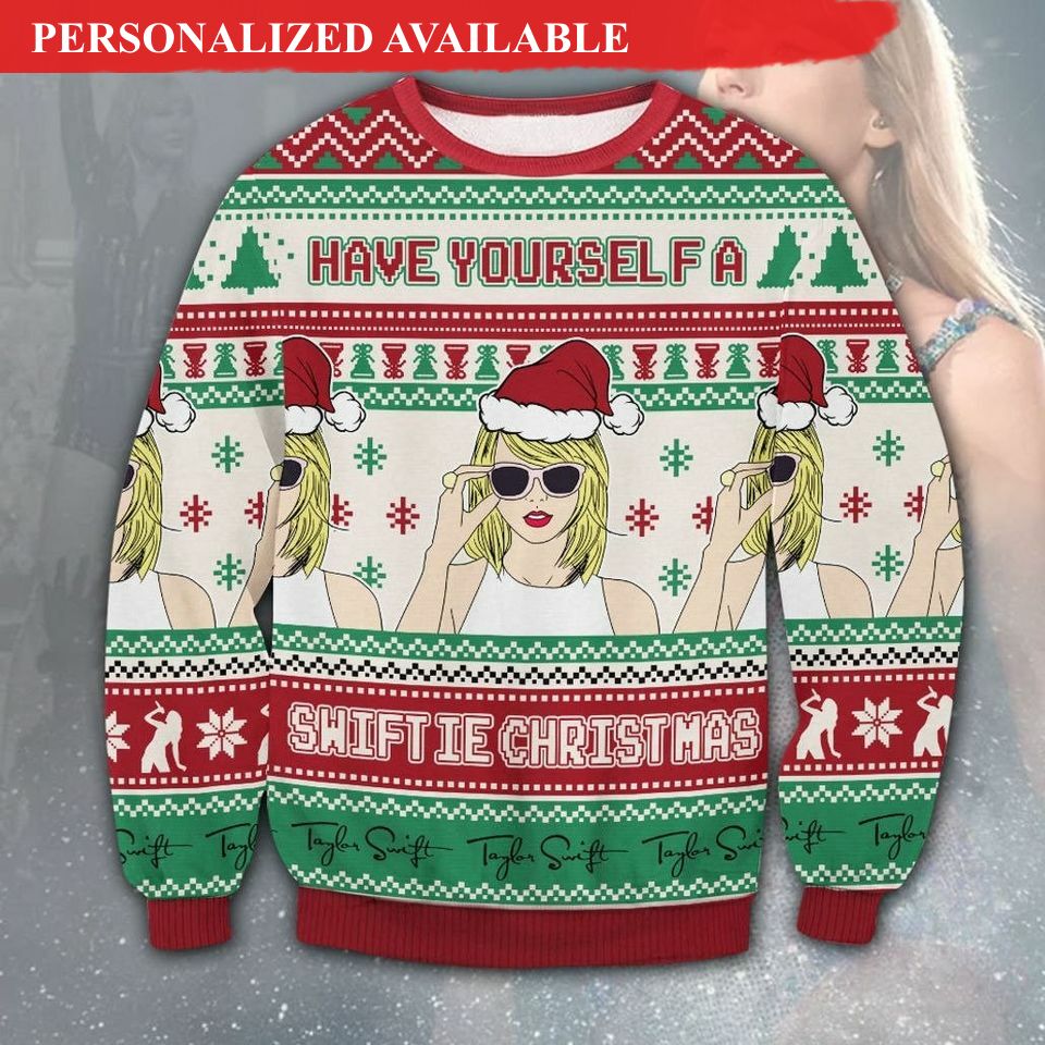 merry swiftmas the eras tour taylor ugly christmas sweater 6772