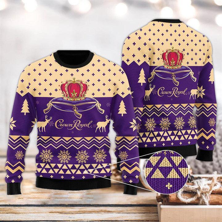 modern crown royal christmas sweater flexiquor com