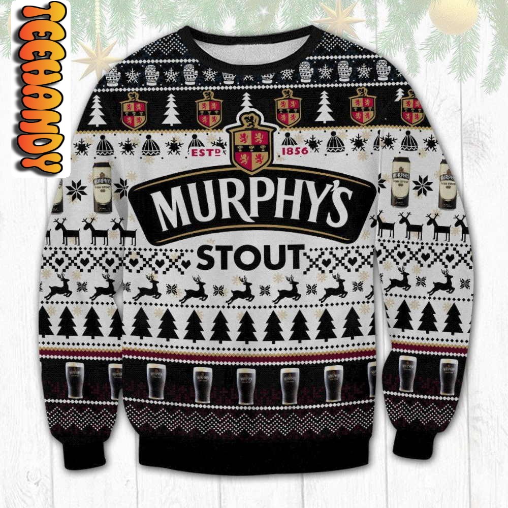 murphys stout ugly christmas sweater32594