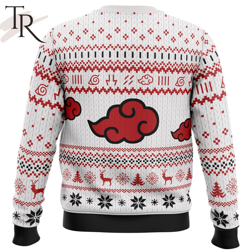 naruto ugly christmas white sweater akatsuki 1 f9TiF