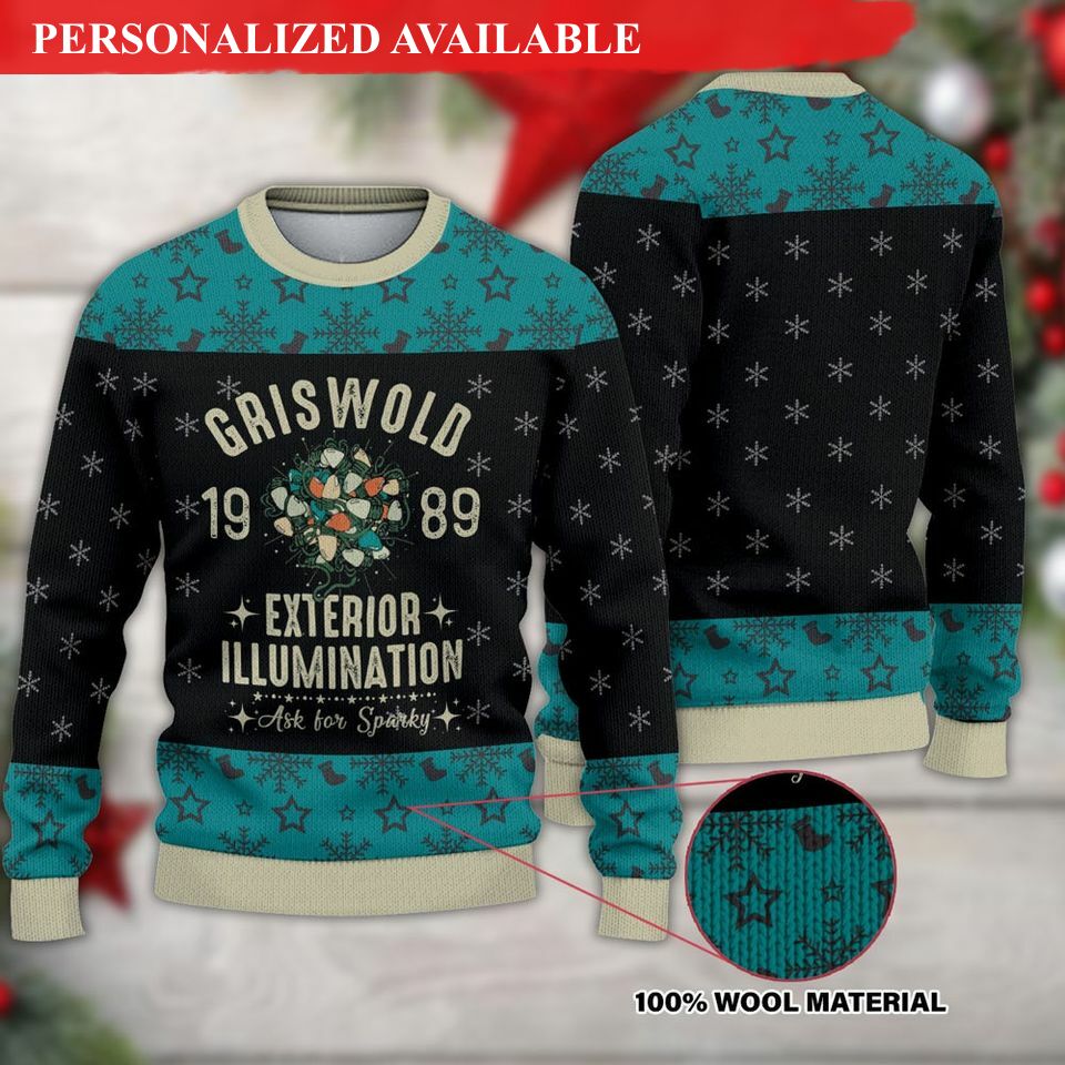 national lampoon 039s christmas vacation christmas ugly sweater 8671