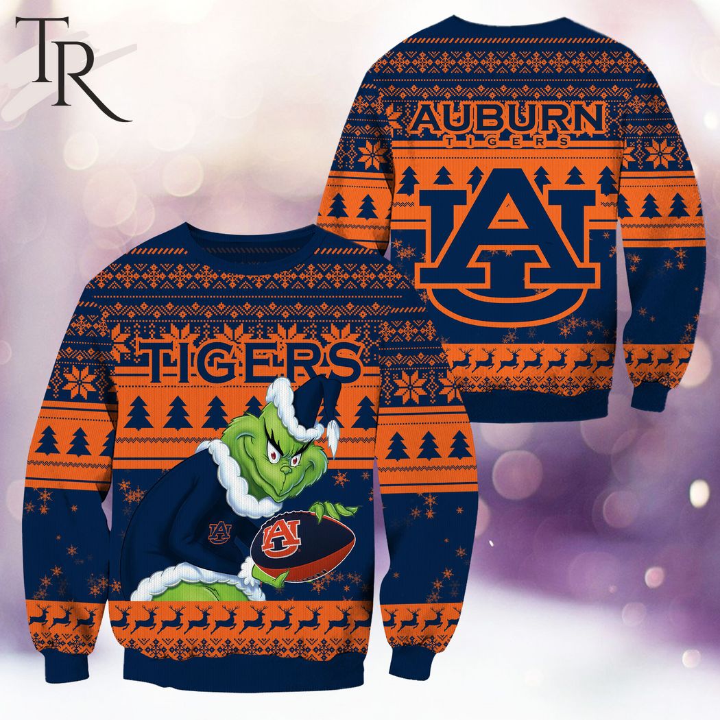 ncaa auburn tigers grinch christmas ugly sweater 1 hcoll