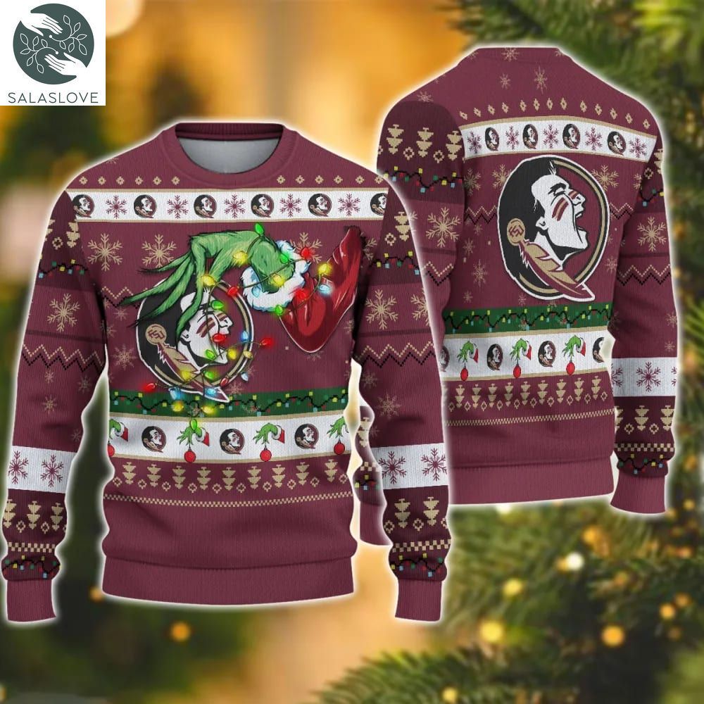 ncaa florida state seminoles grinch christmas ugly sweater ht041107 1 cprmck