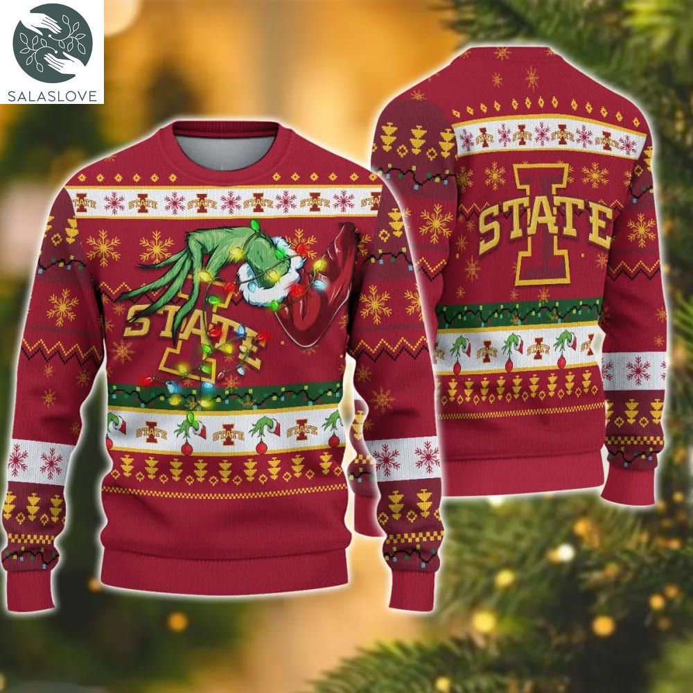 ncaa iowa state cyclones grinch christmas ugly sweater ht041111 1 tizwoo