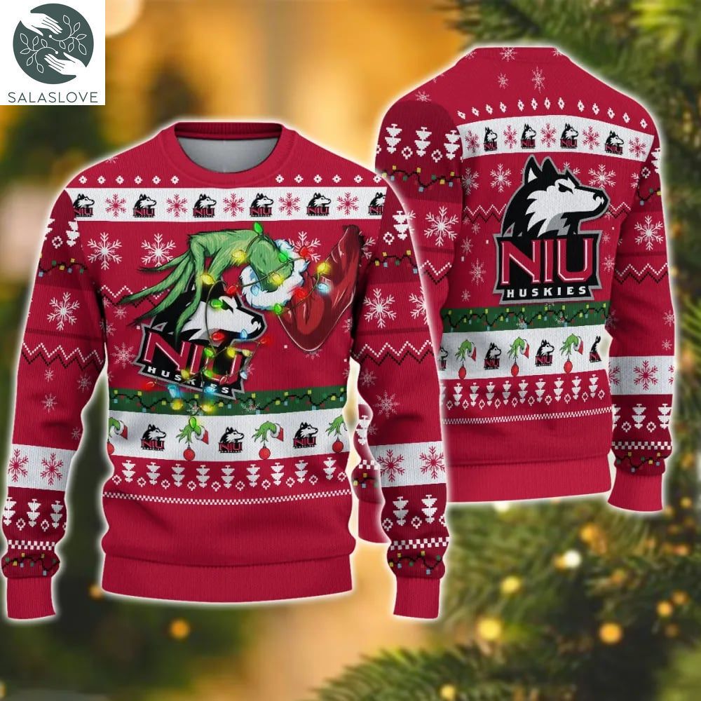 ncaa northern illinois huskies grinch christmas ugly sweater ht041120 1 xv4a4q