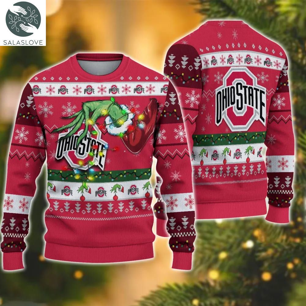 ncaa ohio state buckeyes grinch christmas ugly sweater ht041122 1 rebyen