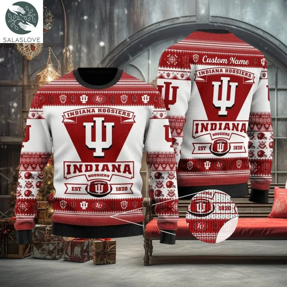 nfl indiana hoosiers football team logo knitting pattern ugly christmas sweater 1 zfa0kk