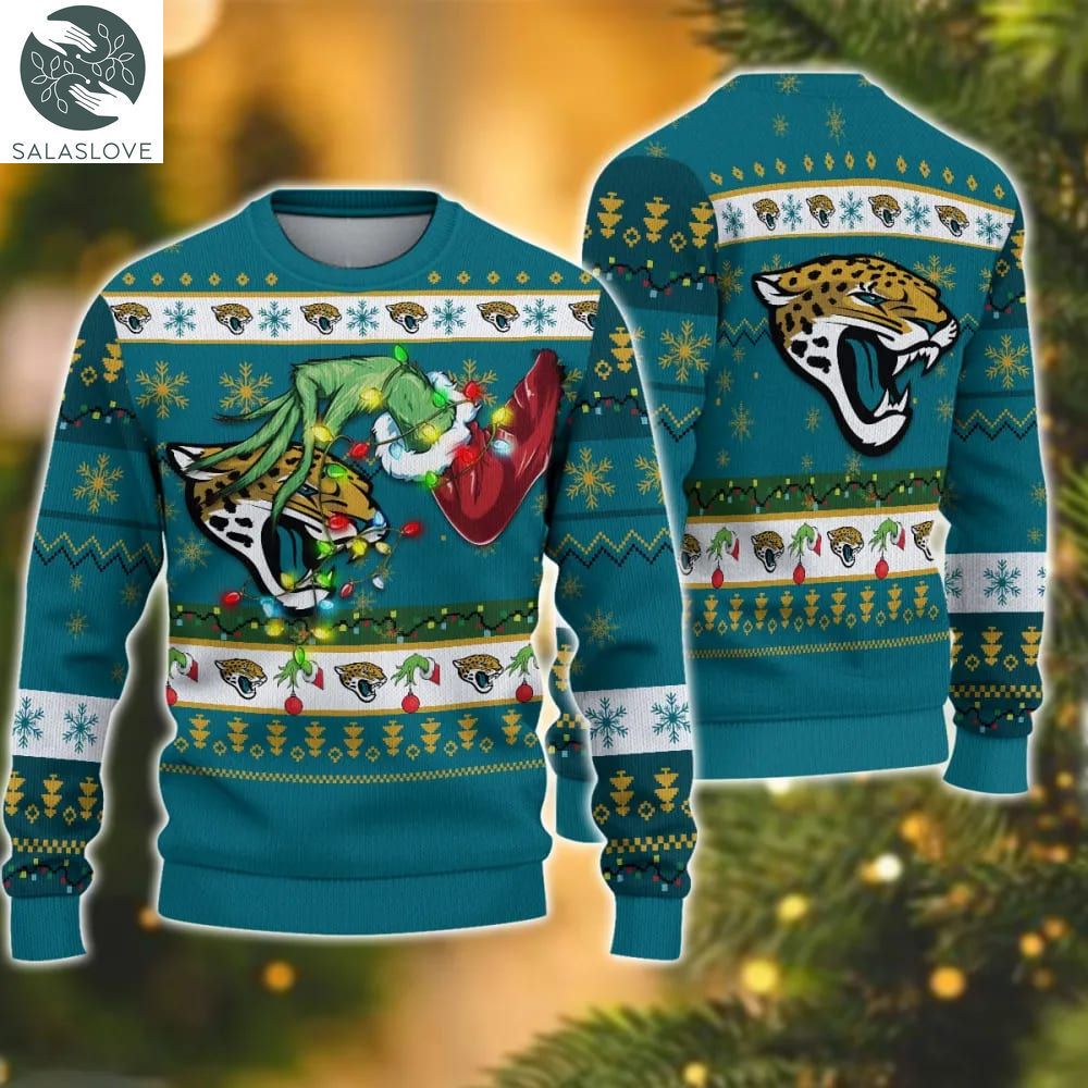 nfl jacksonville jaguars grinch christmas ugly sweater ht021129 1 bsjrhb