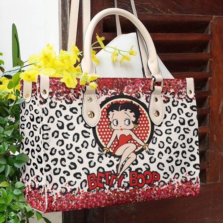 Betty Boop Women Leather Hand Bag AH 1.jpg new 1