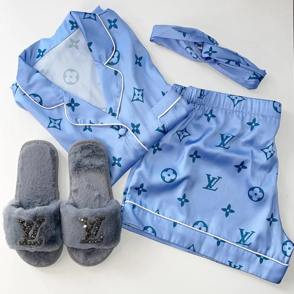 LOUIS2BVUITTON2BSHORT2BPYJAMA2BSET2BNNM01400104 3 11zon Aulj3