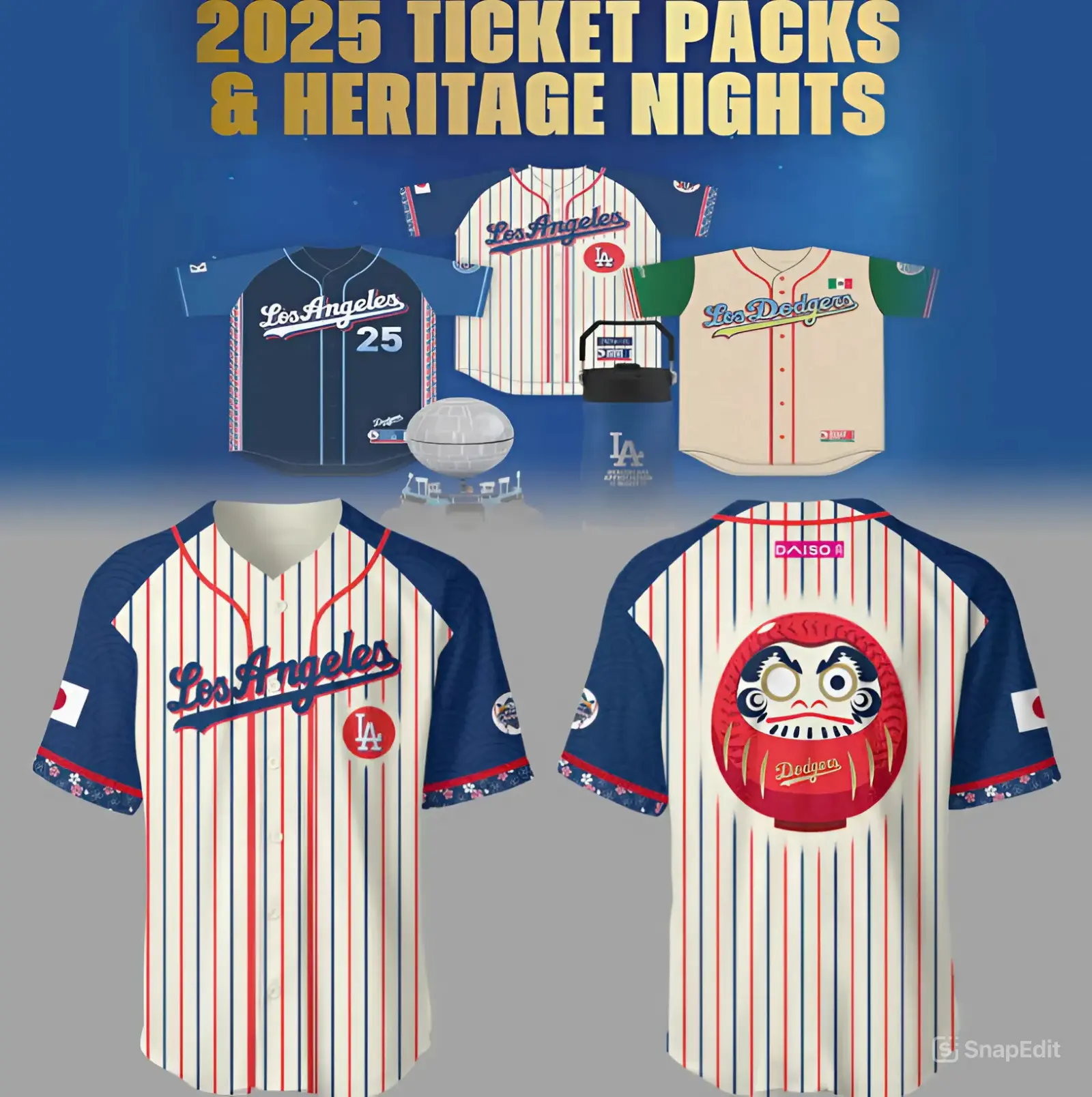 Los Angeles Dodger MLB 2025 Nike Limited Japanese Heritage Night 2025 Baseball Jersey