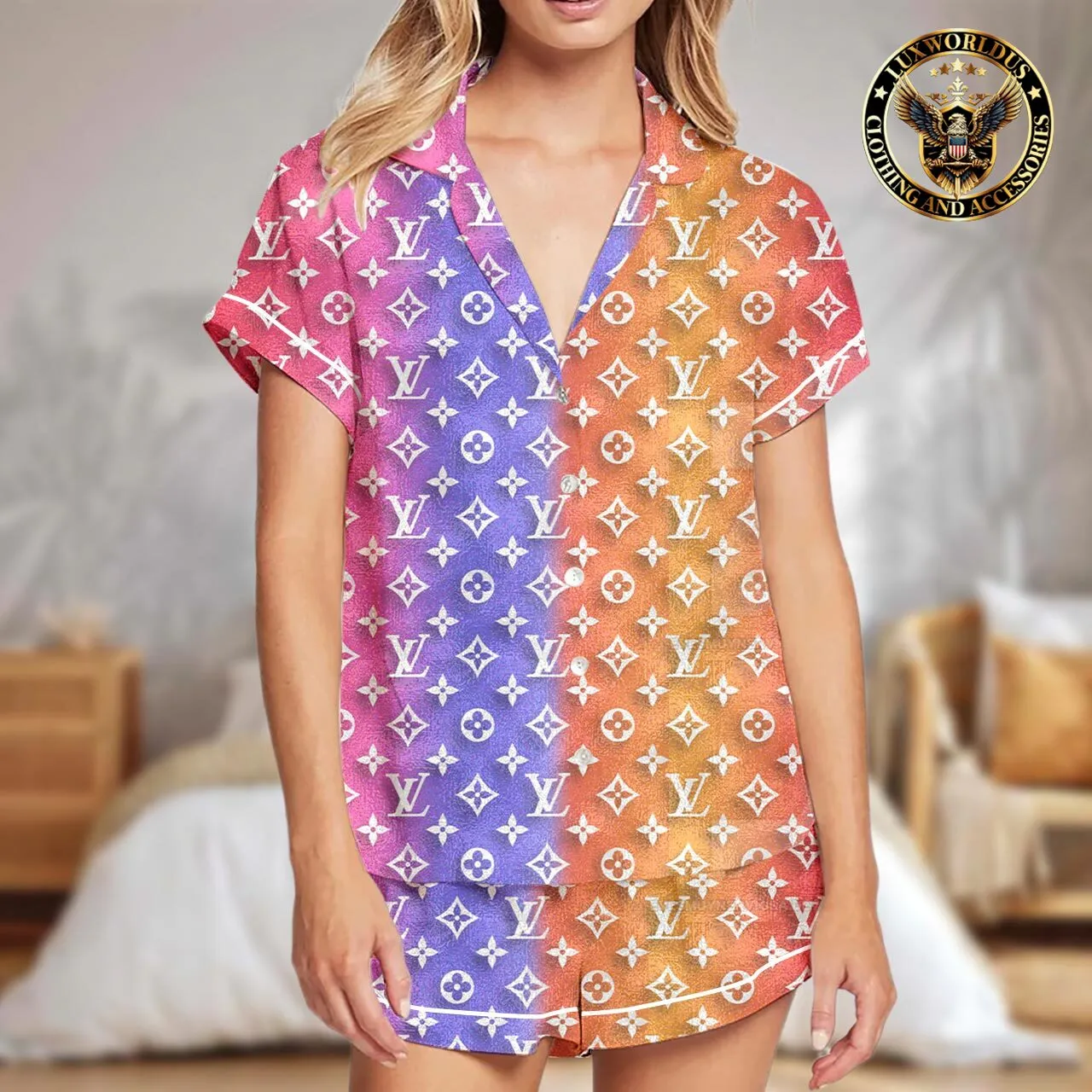 New2BRelease2BLuxury2BShort2BWomen2BPajamas2BSet2BE280932BLMH14062427 2 Yilkx