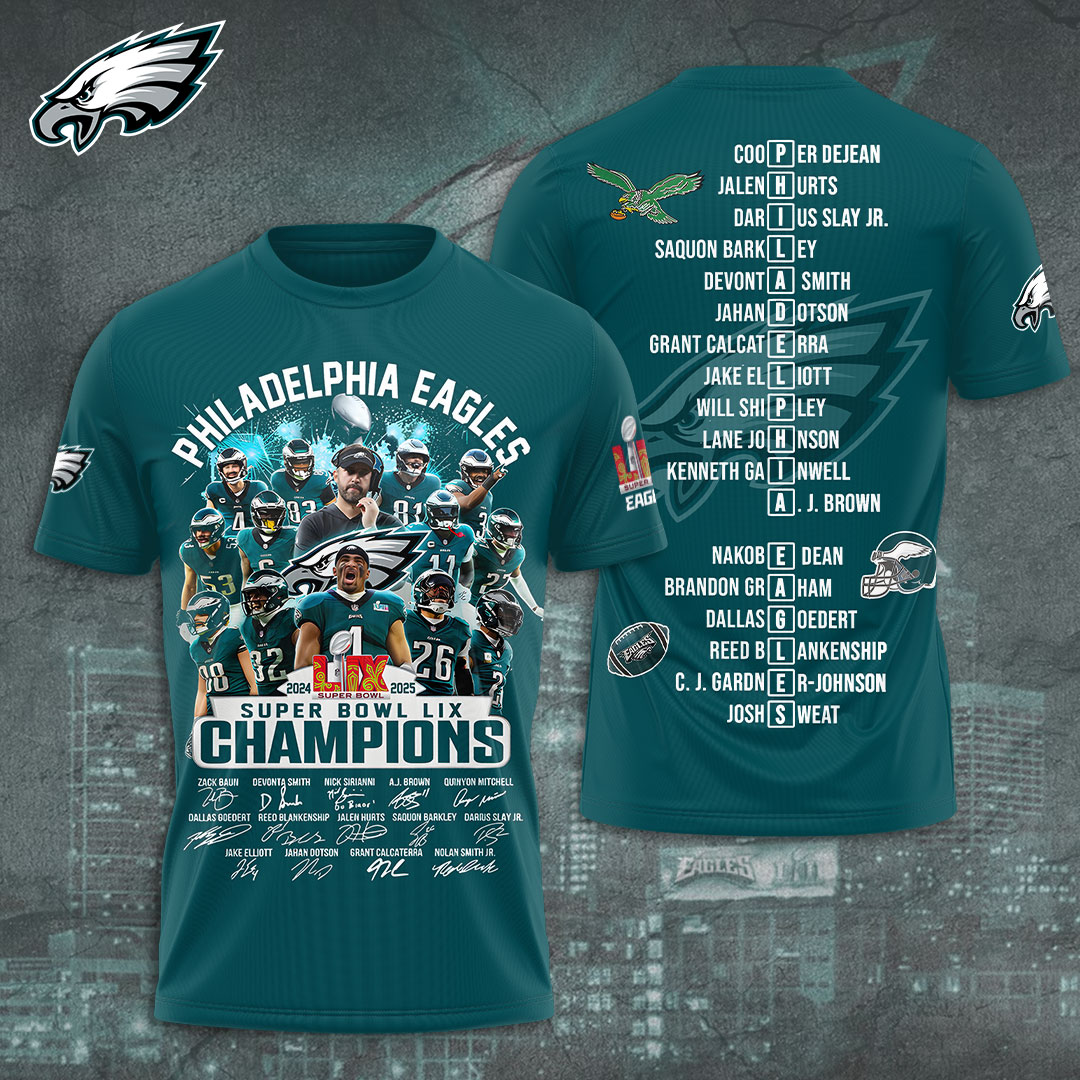 Philadelphia Eagles Apparel TANTN10797 tshirt