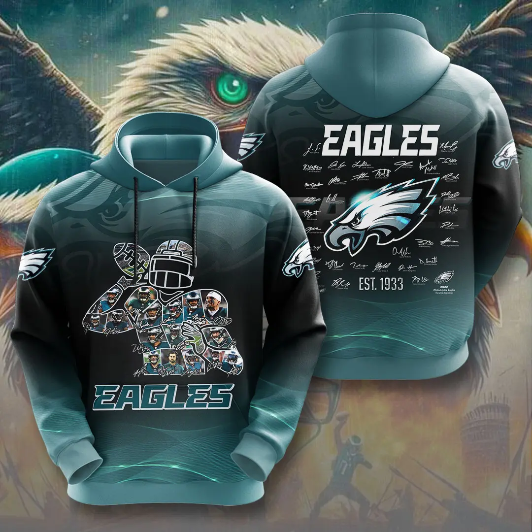 Philadelphia Eagles HOODIE VANDH 4239 PANH