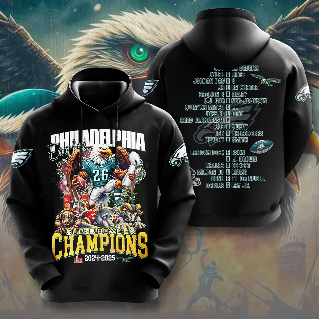 Philadelphia Eagles HOODIE VANDH4247 PANH