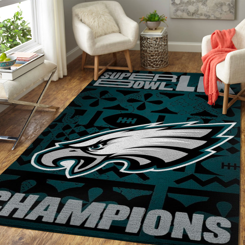 Philadelphia Eagles Rectangular Rug MAITM9836