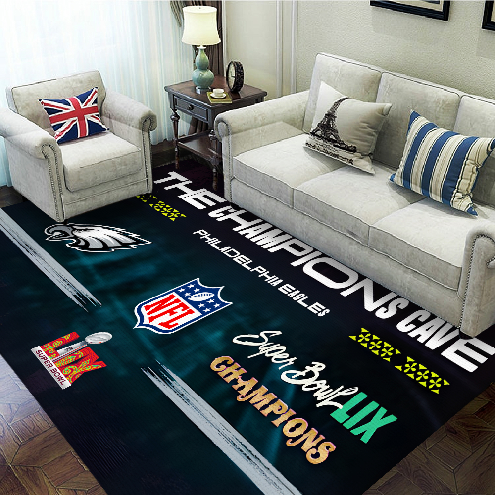 Philadelphia Eagles Rectangular Rug MAITM9863 3