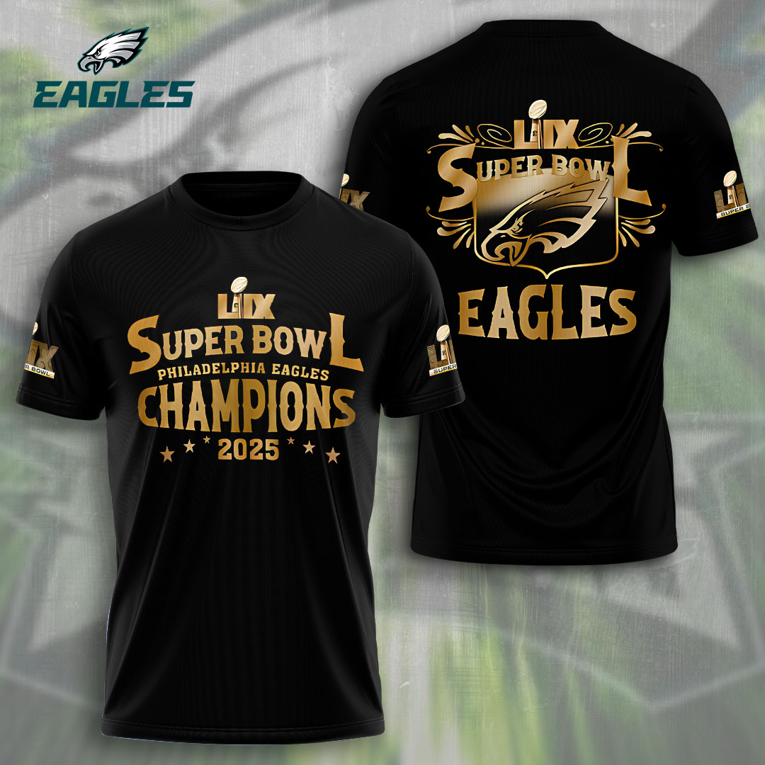 Philadelphia Eagles 3D Apparel VANDH4251 Hanh T shirt