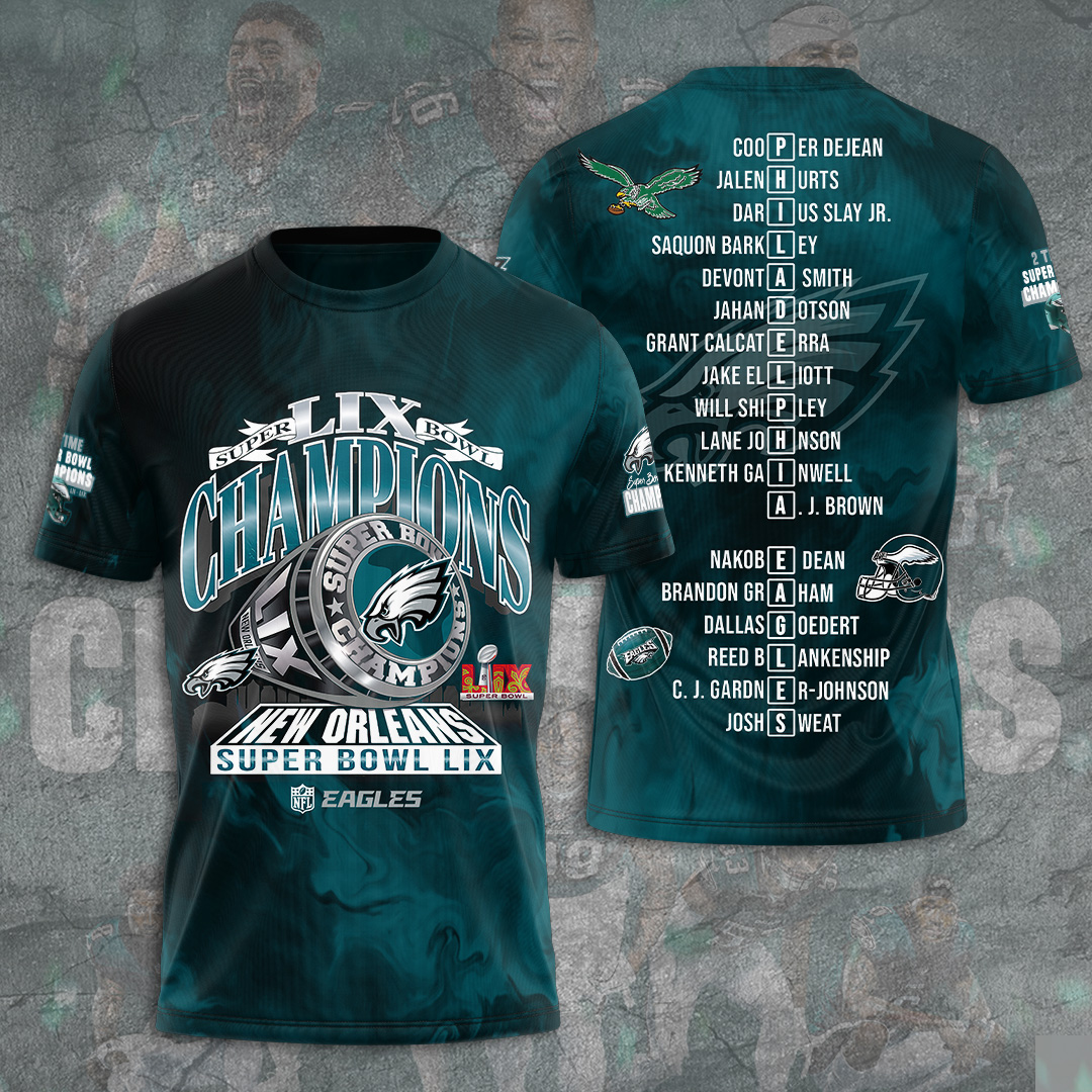 Philadelphia Eagles Apparel TANTN10837 T Shirt