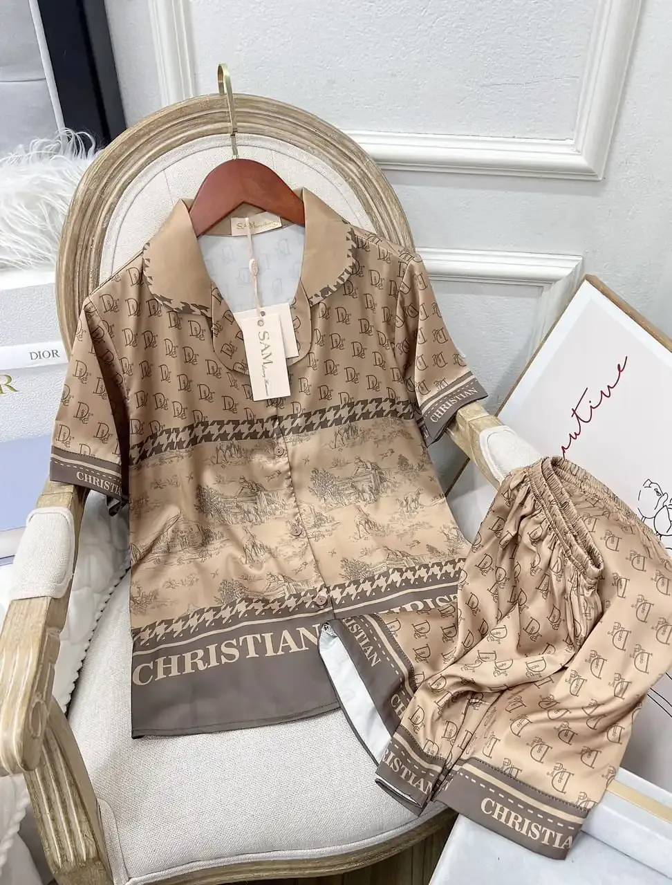 Signature2BDIOR2BShort2BPajama2BSet2BVAS300513 21 11zon KfUaN