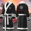 alffa romeo motocycles personalized fleece bathrobe vpt0d