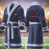arizona cardinals nfl personalized fleece bathrobe u6ksp