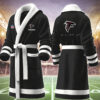 atlanta falcons nfl personalized fleece bathrobe emkbl