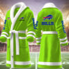 buffalo bills nfl personalized fleece bathrobe 5gmkz