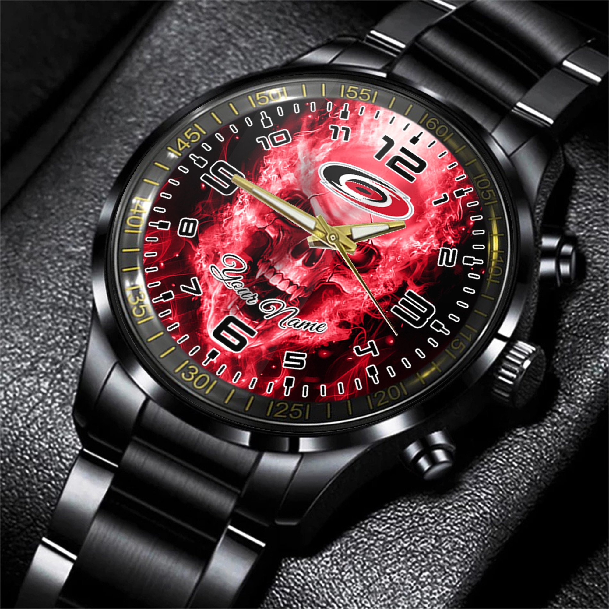 carolina hurricanes nhl personalized style hand watch gift for fans baolj
