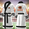 chicago bears nfl personalized fleece bathrobe qasmh