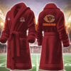 chicago bears nfl personalized fleece bathrobe y5chp
