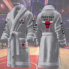 chicago bulls nba personalized fleece bathrobe ttsdb