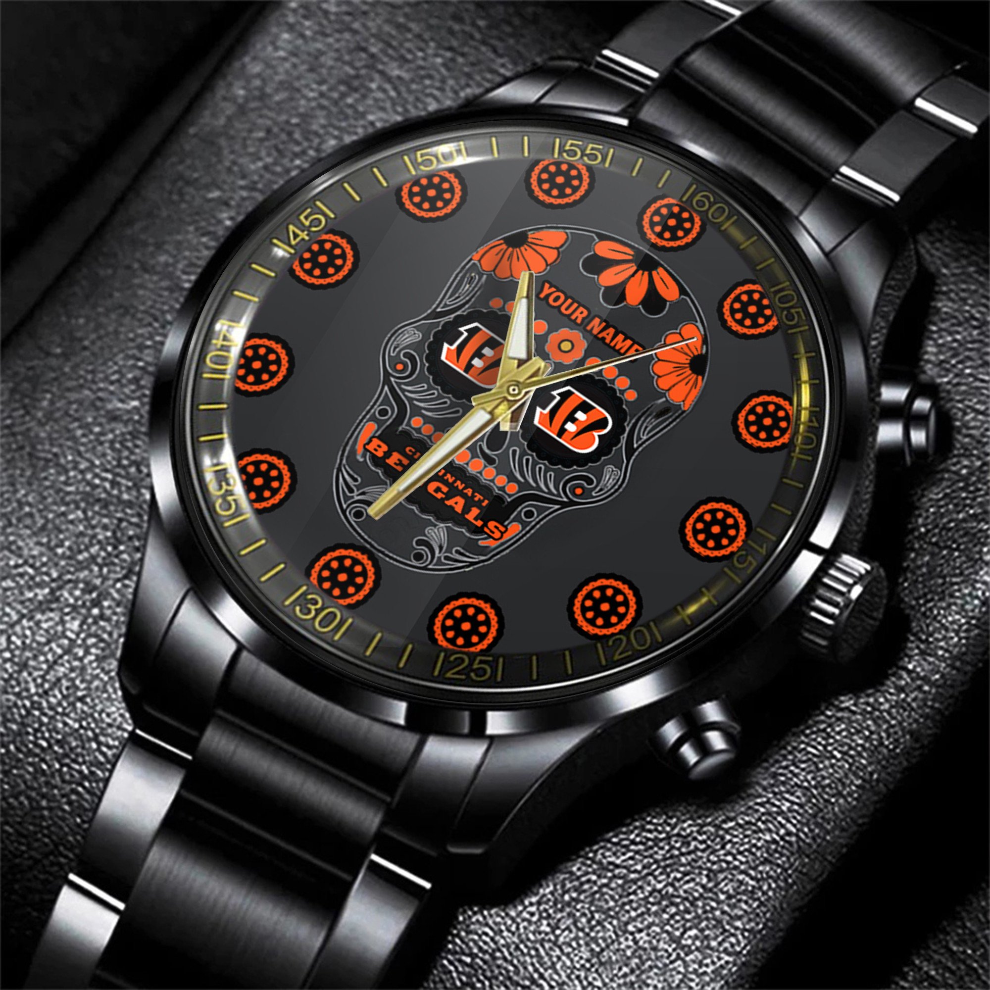 cincinnati bengals nfl men hand watch personalized gift for fans uwzim