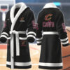 cleveland cavaliers nba personalized fleece bathrobe 2wvnc