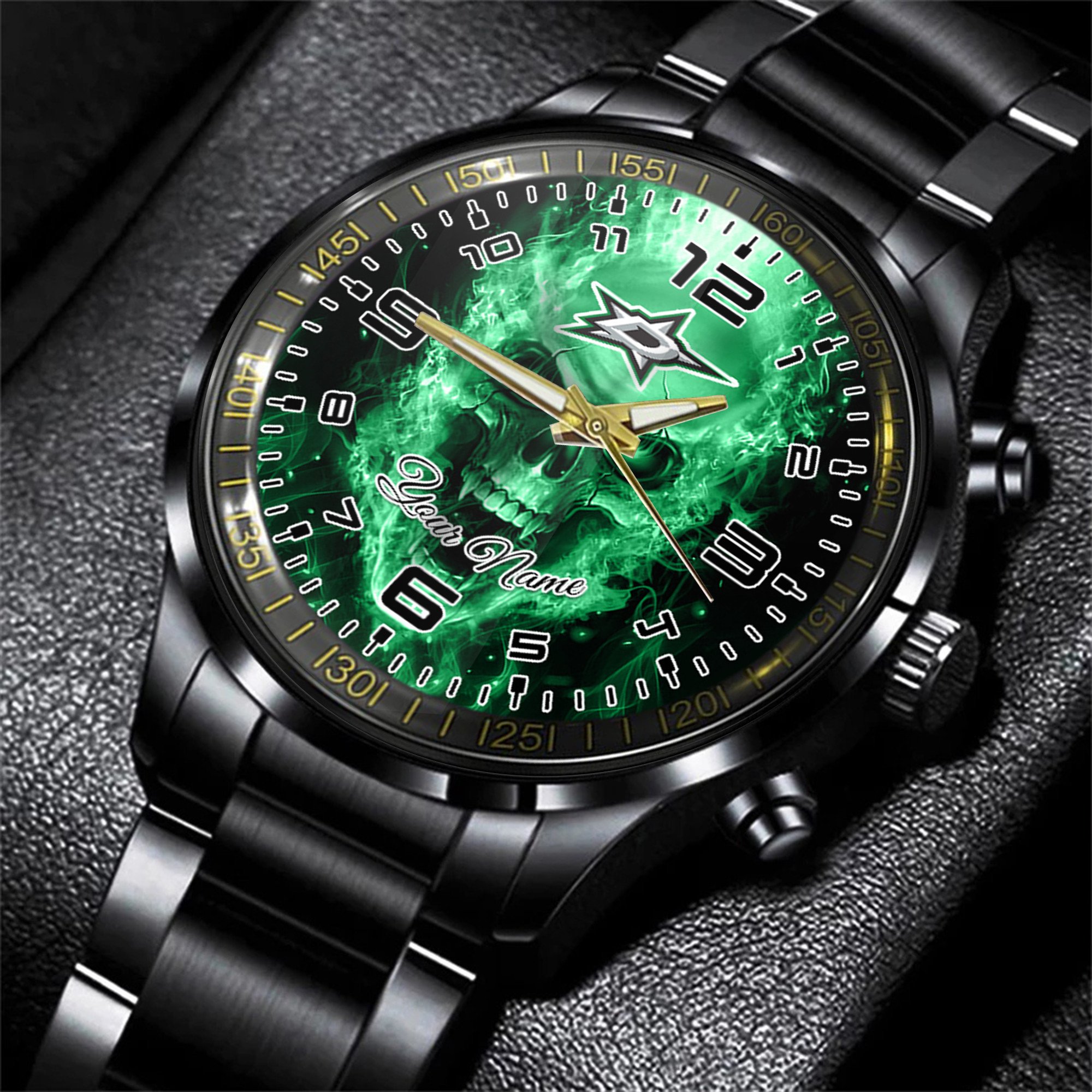 dallas stars nhl personalized style hand watch gift for fans 0olda