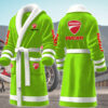 ducati motocycles personalized fleece bathrobe vwhyo