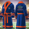 florida gators ncaa personalized fleece bathrobe wnkex
