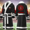 georgia bulldog ncaa personalized fleece bathrobe cqjxf
